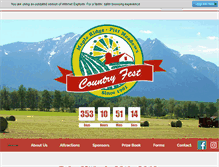 Tablet Screenshot of mrpmcountryfest.com